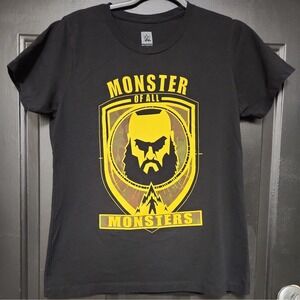 WWE Monster of All Monsters Braun Strowman T-Shirt Kids XL Authentic Wear Tee